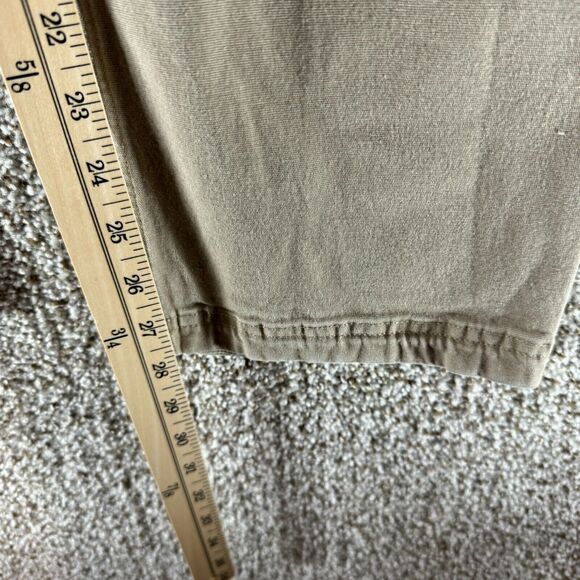 Duluth Trading Company Flex Fire Hose Pants Mens 34x28 Tan Canvas Workwear Adult - Picture 4 of 10